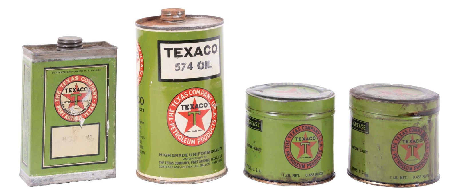 COLLECTION OF 4: TEXACO CANSA