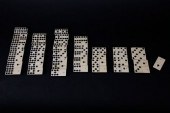 COLLECTION OF 42 BONE AND EBON