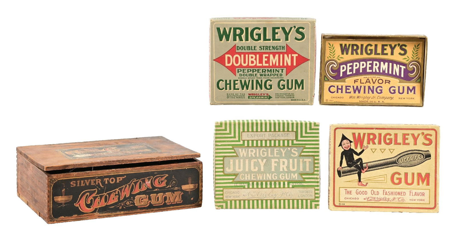 COLLECTION OF 5: CHEWING GUM