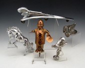 COLLECTION OF 5 FIGURAL CAR MA