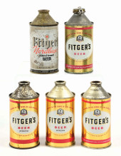 COLLECTION OF 5 FITGER'S CONET