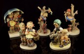 COLLECTION OF 5 HUMMEL FIGURIN
