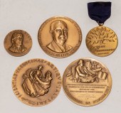 COLLECTION OF 5 MEDALS BY MEDA
