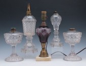 COLLECTION OF 5 OIL BOUDOIR LA
