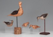 COLLECTION OF 5 SHORE BIRD DEC