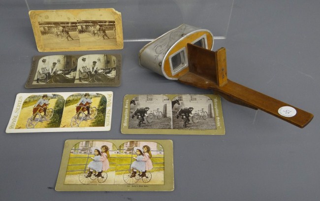 Collection of 5 stereo views