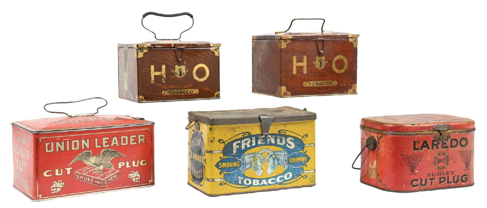 COLLECTION OF 5: TOBACCO TINSA nice