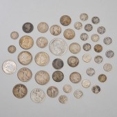 COLLECTION OF (51) U.S. SILVER