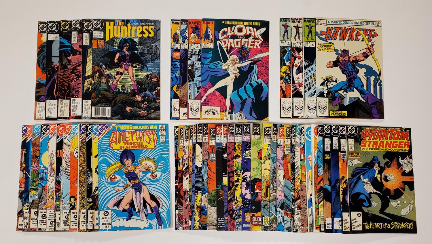 COLLECTION OF 54 DC COMIC BOOKS A