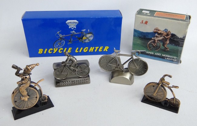 Collection of (6) bicycle related