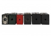COLLECTION OF 6 BROWNIE CAMERA