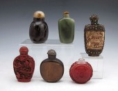 COLLECTION OF 6 CHINESE SNUFF