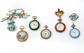 COLLECTION OF 6 LADIES LAPEL W