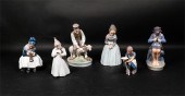 COLLECTION OF 6 ROYAL COPENHAG