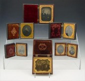 COLLECTION OF 6 TINTYPES & AMB