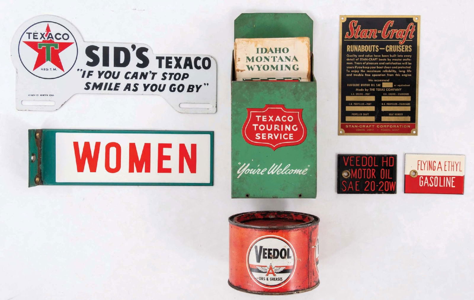 COLLECTION OF 7: SERVICE STATION