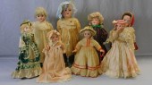 COLLECTION OF (8) GERMAN BISQU