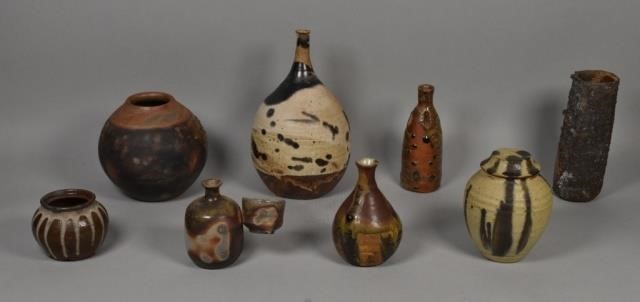 COLLECTION OF 8 JAPANESE BIZEN
