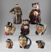 COLLECTION OF 8 ROYAL DOULTON