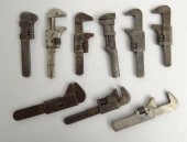 Collection of (9) adjustable w