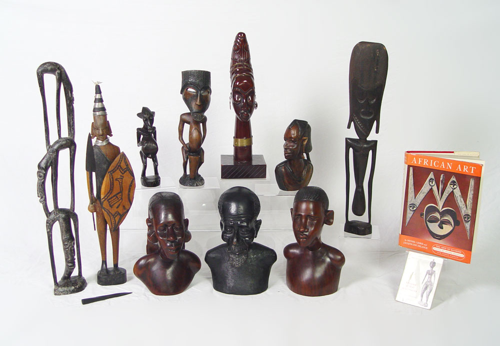 COLLECTION OF AFRICAN ART BOOKS &