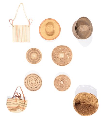 COLLECTION OF AFRICAN BASKETRY