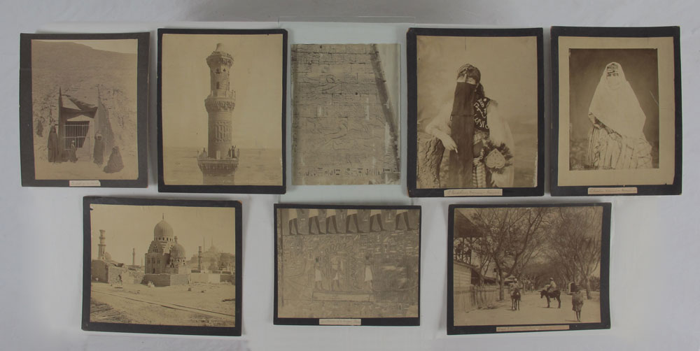 COLLECTION OF ALBUMEN PHOTO'S OF