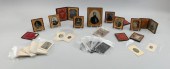 COLLECTION OF AMBROTYPES AND T