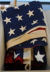 COLLECTION OF AMERICAN FLAGS I