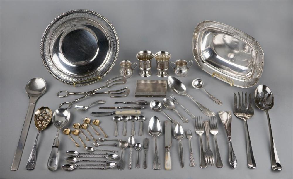 COLLECTION OF AMERICAN SILVER AND