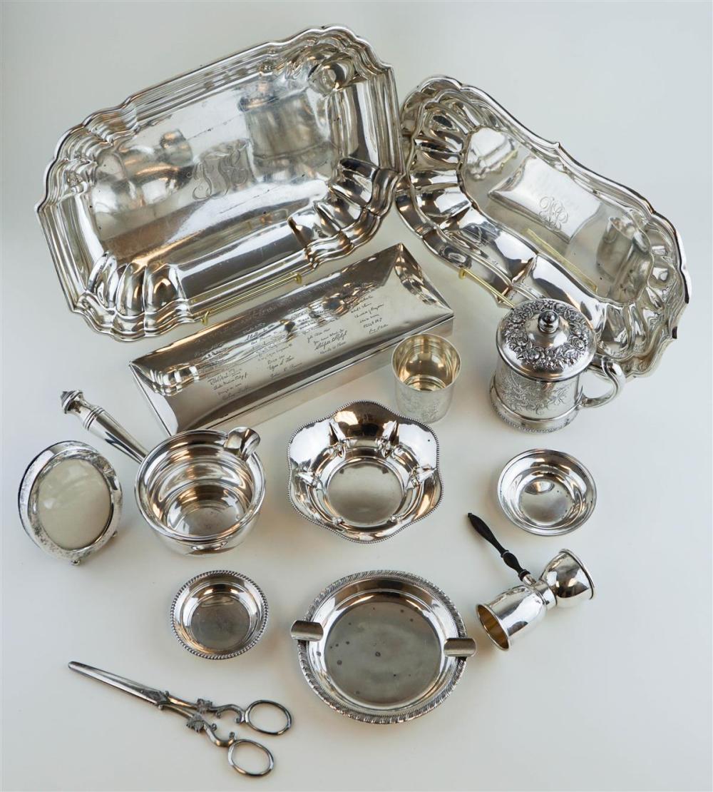 COLLECTION OF AMERICAN SILVER TABLE