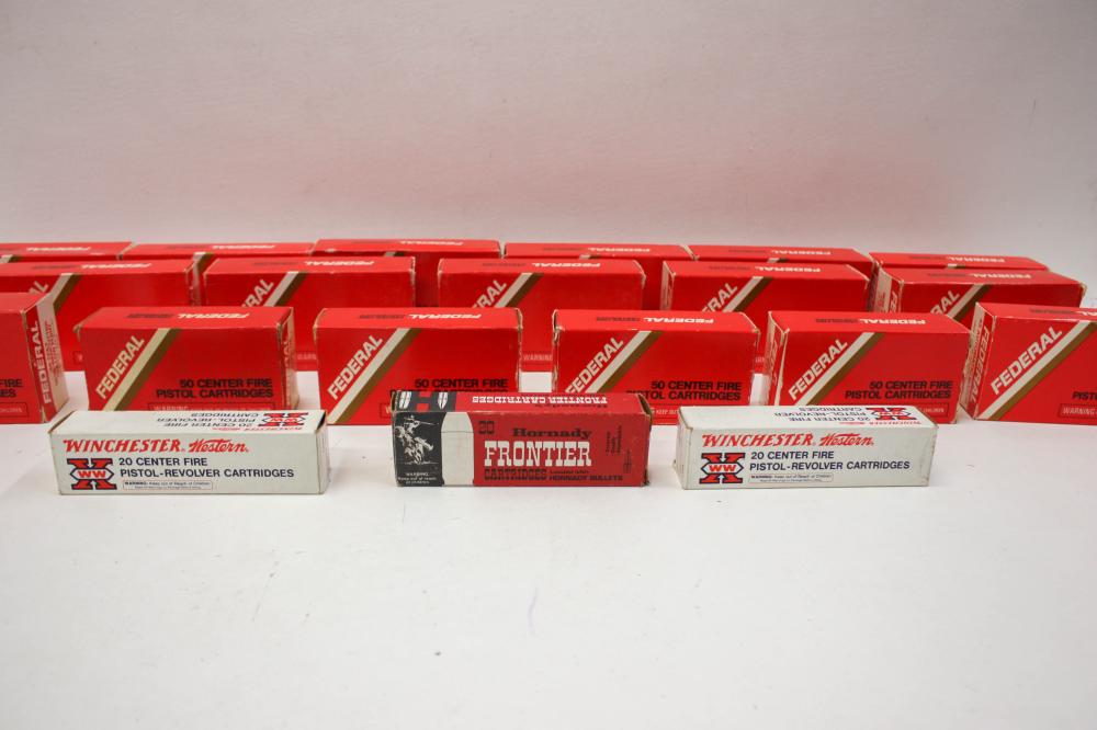 COLLECTION OF AMMO AND