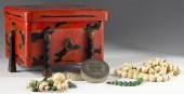 Collection of Antique Asian Ob