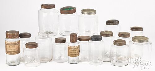 COLLECTION OF ANTIQUE COLORLESS