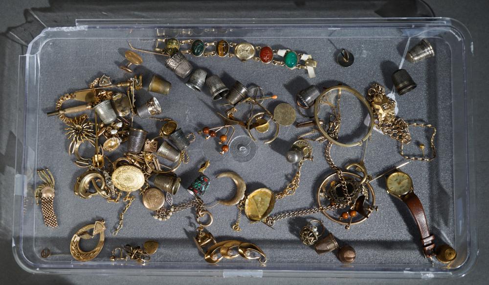 COLLECTION OF ANTIQUE GOLD