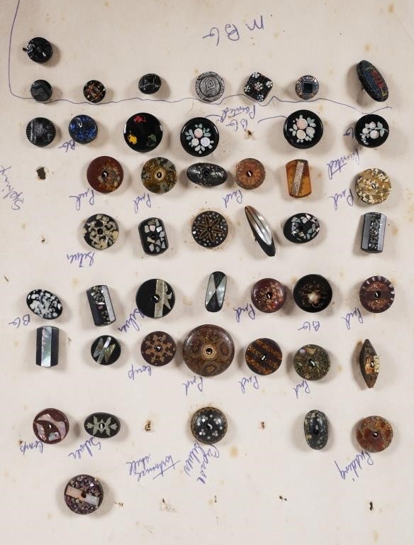 COLLECTION OF ANTIQUE INLAY AND