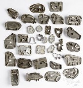 COLLECTION OF ANTIQUE TIN COOK