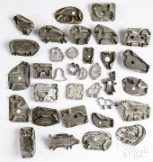 COLLECTION OF ANTIQUE TIN COOK