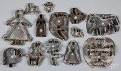 COLLECTION OF ANTIQUE TIN COOK