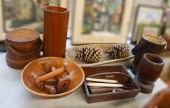 COLLECTION OF ANTIQUE WOOD TOO