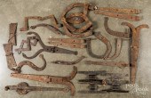 COLLECTION OF ANTIQUE WROUGHT