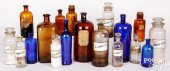 COLLECTION OF APOTHECARY BOTTL