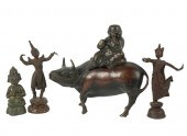 COLLECTION OF ASIAN BRONZESCol