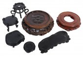 COLLECTION OF ASIAN CARVED WOO