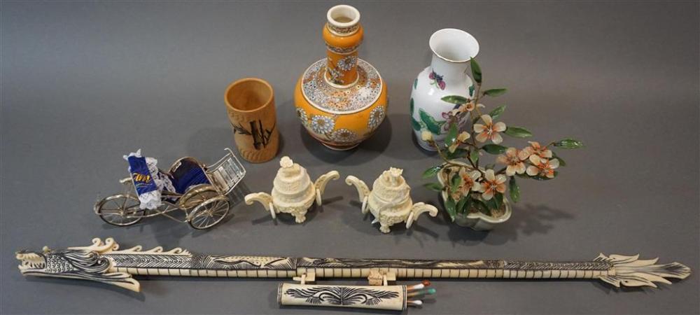 COLLECTION OF ASIAN PORCELAIN, BLOW