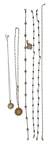 COLLECTION OF ASSORTED 14K AND
