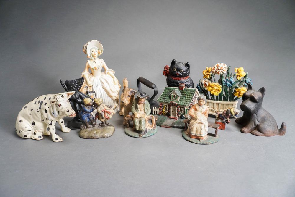 COLLECTION OF ASSORTED CAST IRON