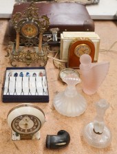 COLLECTION OF ASSORTED DESK AN
