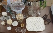 COLLECTION OF ASSORTED GLASS A