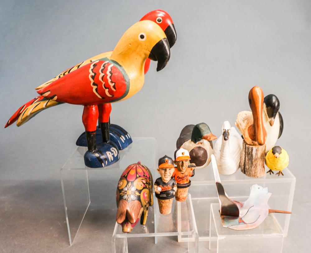 COLLECTION OF ASSORTED POLYCHROME